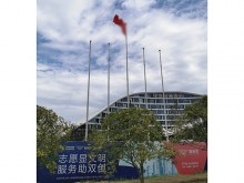 手动旗杆