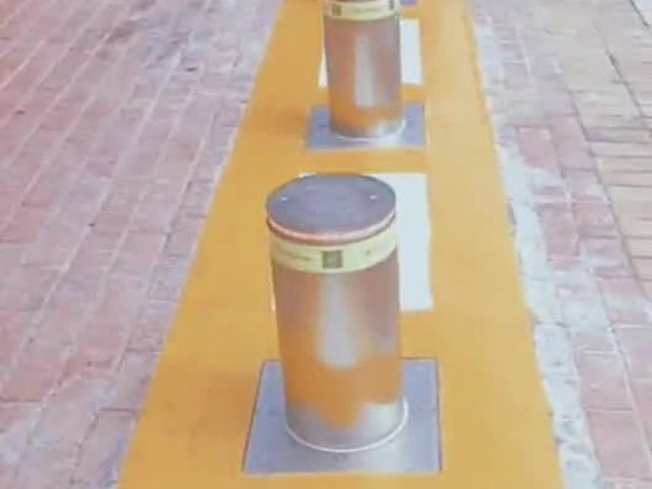全自动升降路桩